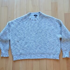NWT J Crew Knit Sweater Blue Size XL